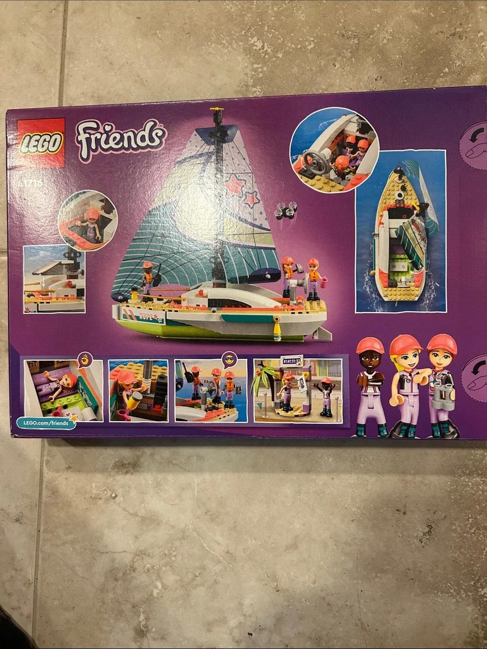 LEGO FRIENDS 41716 Stephanie's Sailing Adventure 304 pcs